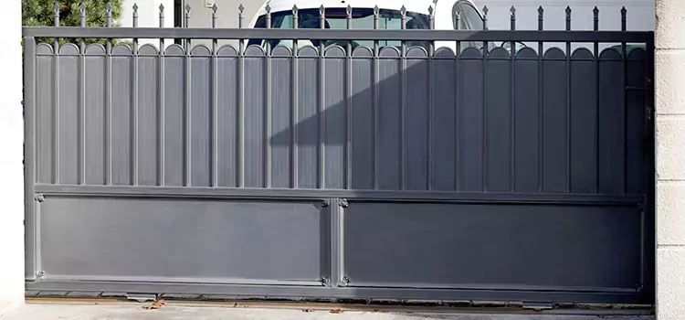 Metal Driveway Gate Installation Jamestown